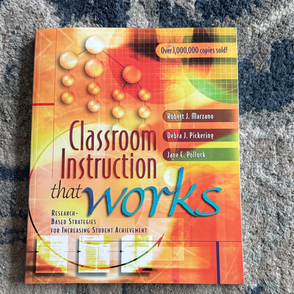 Classroom Instruction That Works Book